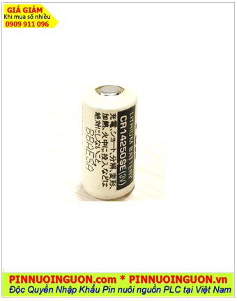 Sanyo CR14250SE, Pin nuôi nguồn PLC Sanyo CR14250SE lithium 3v 1/2AA 850mAh _Made in Japan